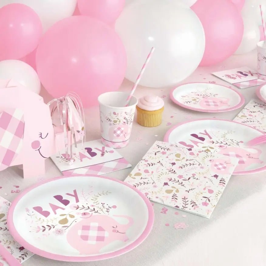 Baby Shower - Girls Pink - Party Owls