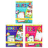 Activity Books 6pk 32 - Page Words Letters Opposites Animals Numbers Shapes - Party Owls