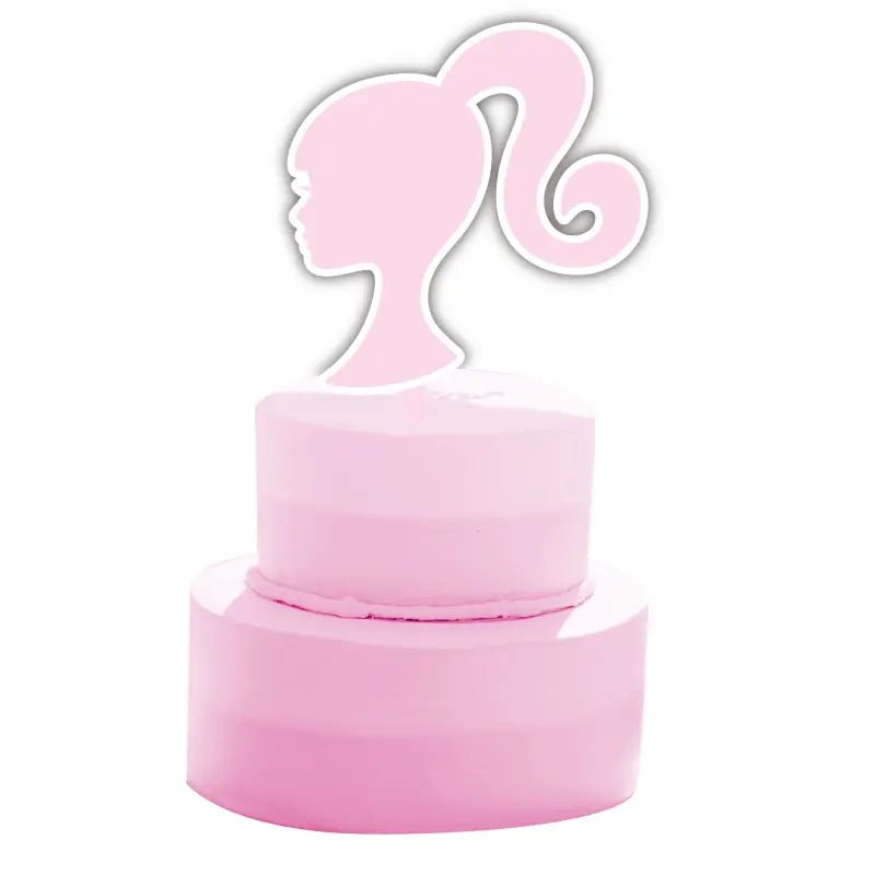 Barbie Cake Topper 1pc 12cm x 22cm Acrylic - Party Owls