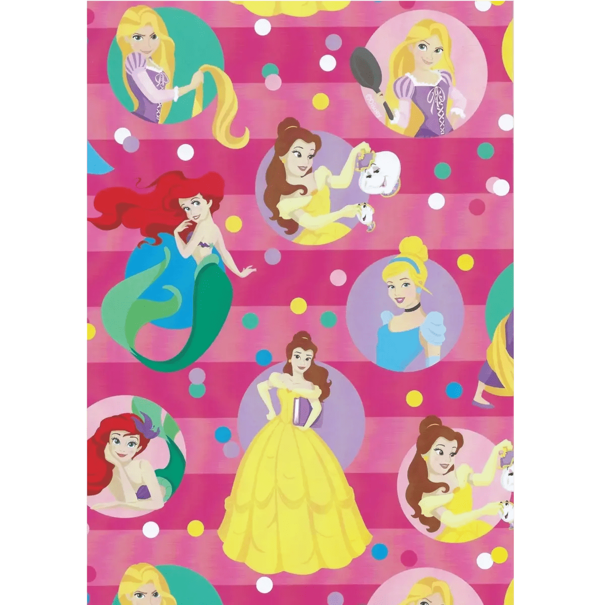 Disney Princess Gift Wrap 1 Sheet Folded - Party Owls