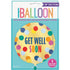 Get Well Soon Foil Balloon 45cm (18") Gold With Coloured Spots - Party Owls