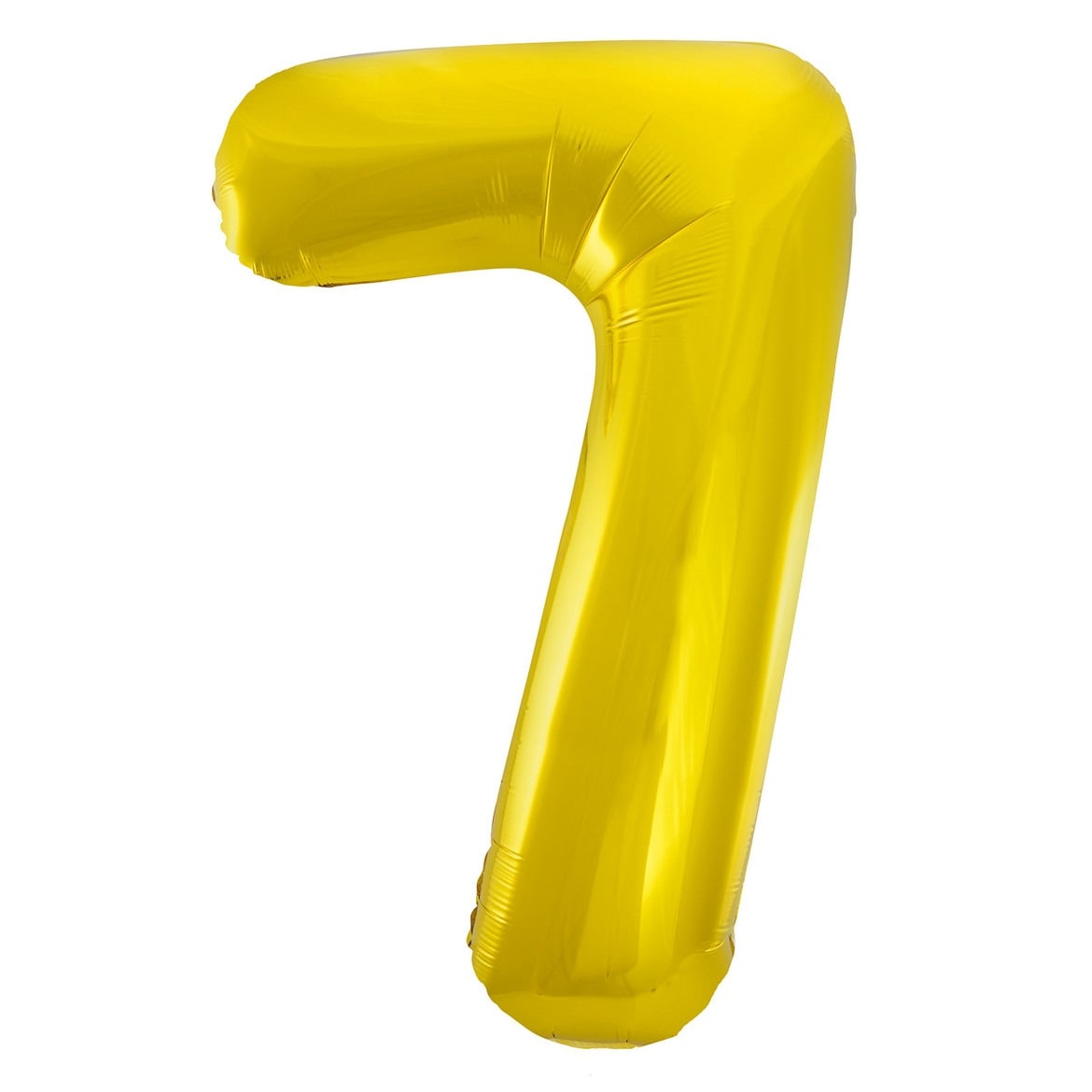 Gold Number 7 Giant Numeral Foil Balloon 86CM (34") - Party Owls