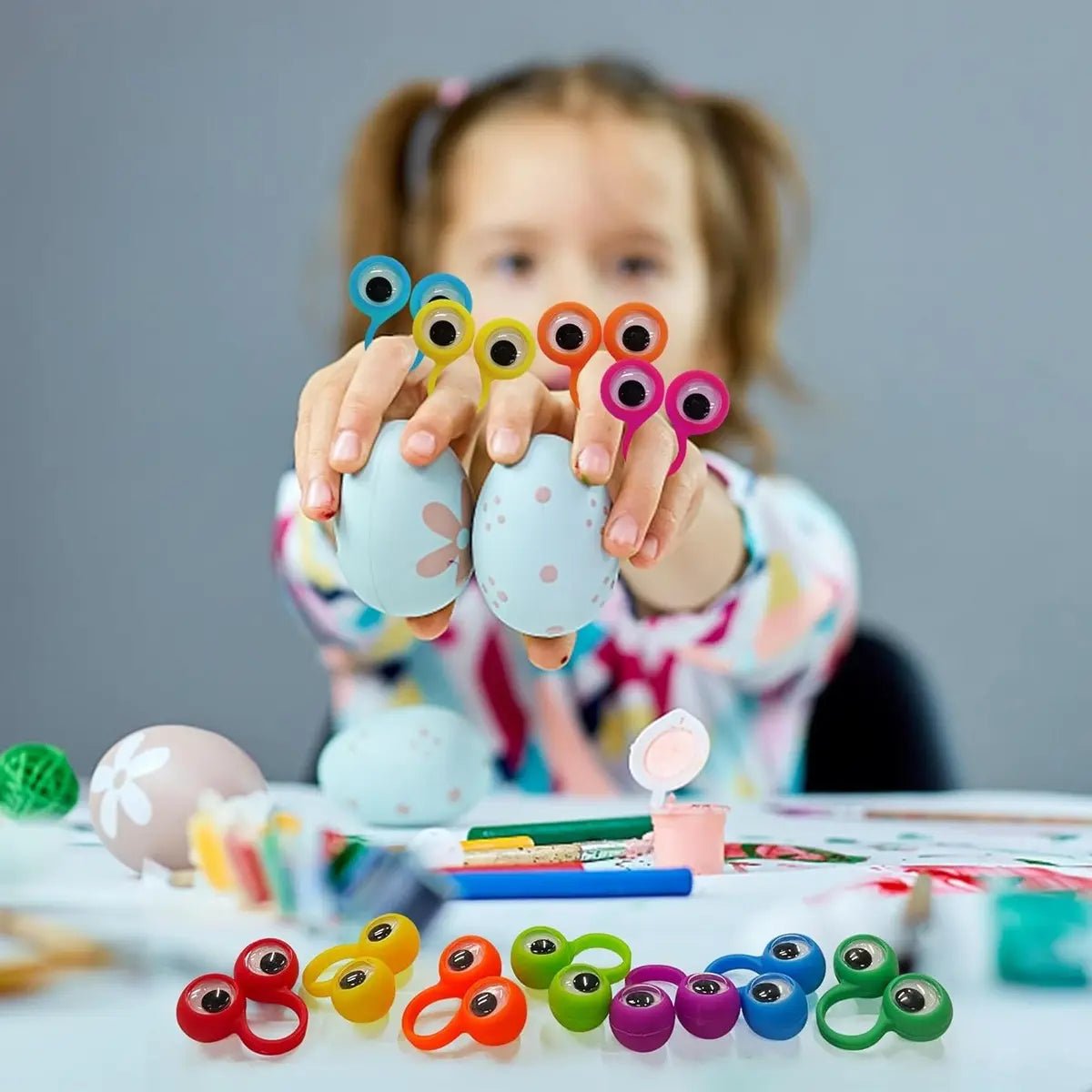 Googly Eyes Finger Puppets 8pk Party Favour - Party Owls