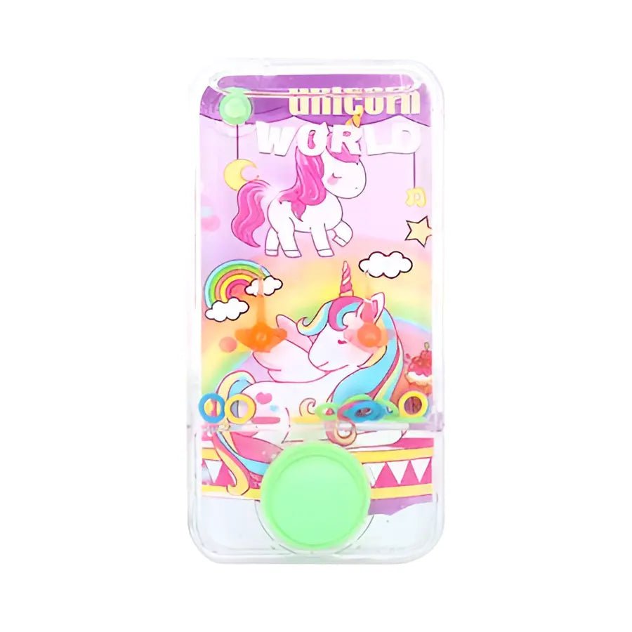 Hand Held Water Skill Game 6cm x 11.8cm Unicorn - Party Owls