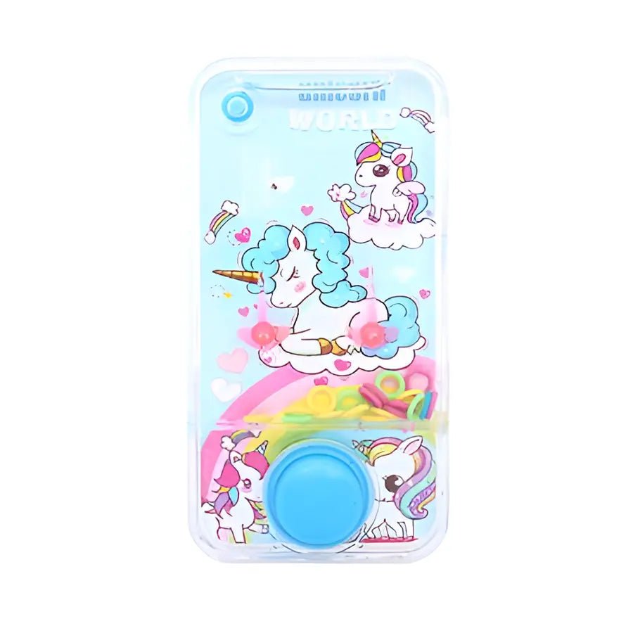 Hand Held Water Skill Game 6cm x 11.8cm Unicorn - Party Owls