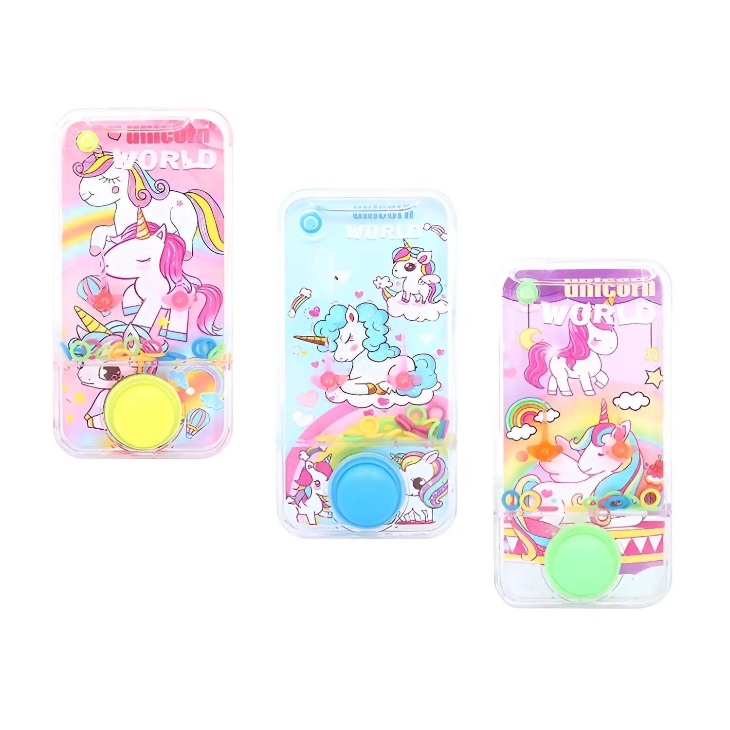 Hand Held Water Skill Game 6cm x 11.8cm Unicorn - Party Owls