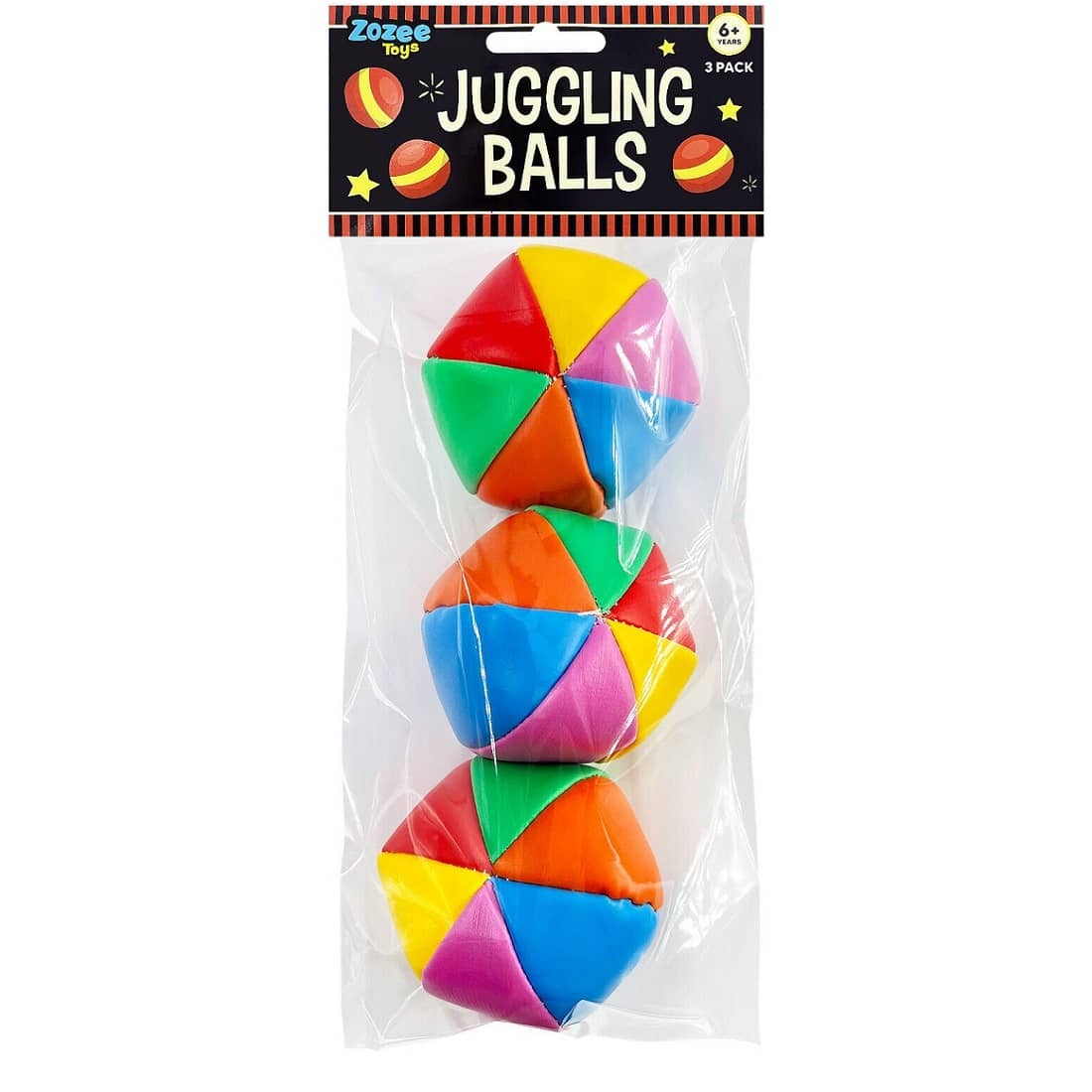 Juggling Balls 3pk Magic Clown Circus - Party Owls