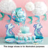 Mermaid Honeycomb Centrepiece 35cm (14") - Party Owls