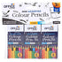 Mini Coloured Pencils 18pk Assorted Colours - Party Owls