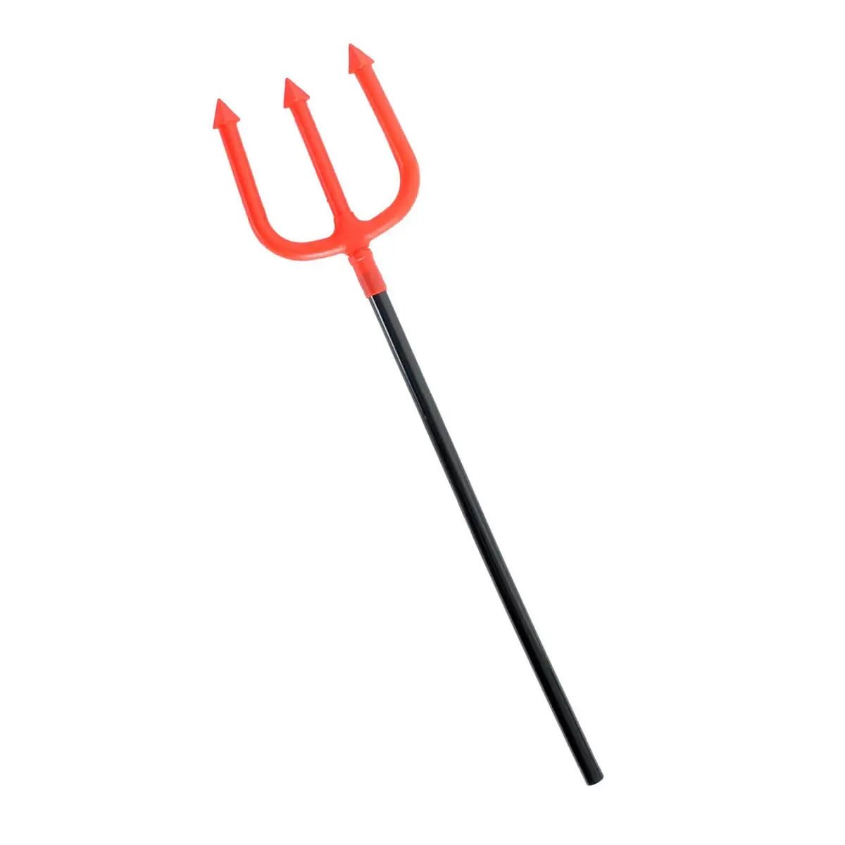 Mini Red Devil Pitchfork 40cm Halloween Accessories - Party Owls