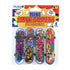 Mini Skateboards 4pcs 9.5cm Assorted Designs - Party Owls