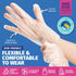 Multipurpose Disposable Gloves 250pk Powder Free Cleaning & Food Handling - Party Owls