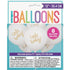 Oh Baby Gold Printed Latex Balloons 30cm (12") 8pk - Party Owls