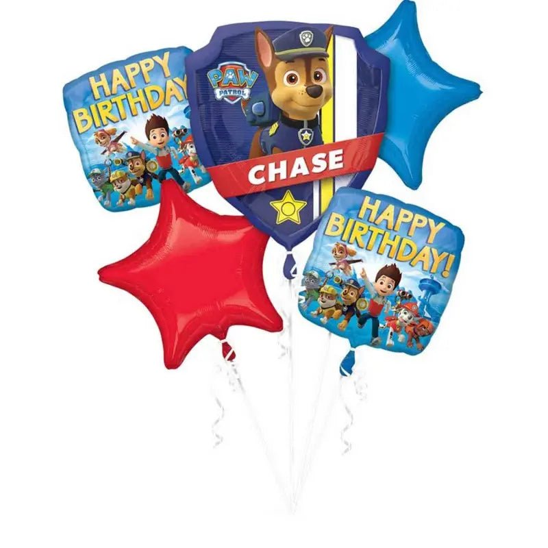 PAW Patrol Foil Balloon Bouquet 5pk - Party Owls