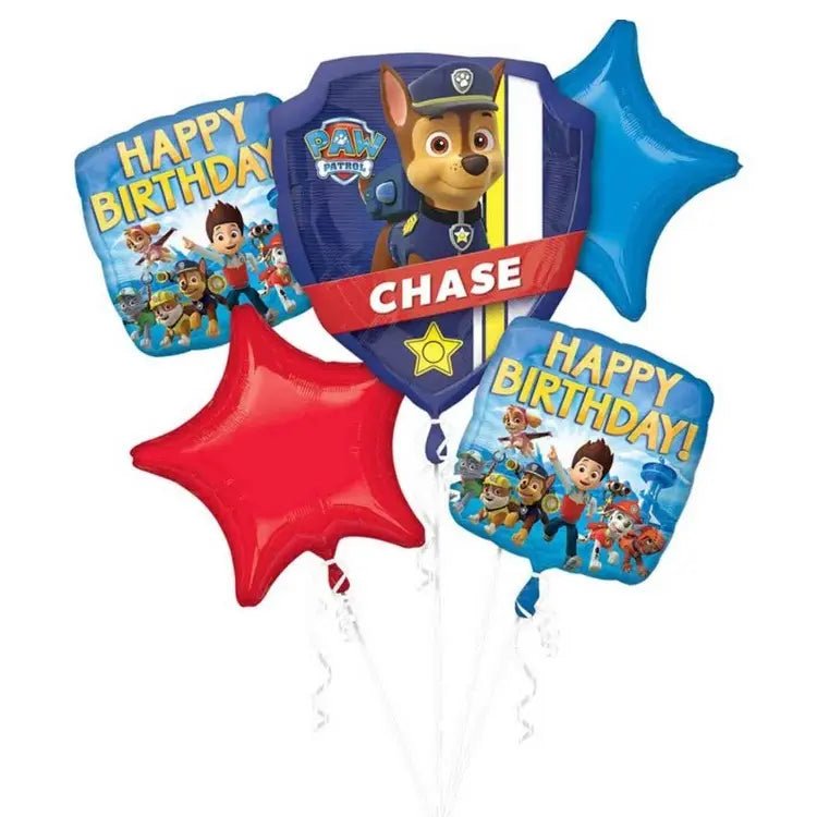 PAW Patrol Foil Balloon Bouquet 5pk - Party Owls