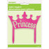 Pink Princess Crown Cake Topper 10cm x 8.5cm - Party Owls