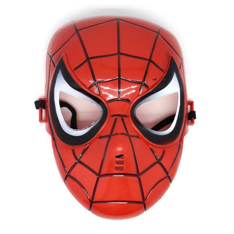 Red Spider Hero Plastic Mask - Party Owls