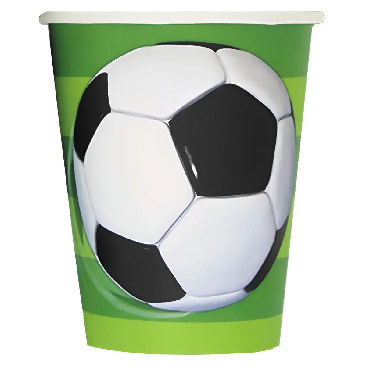 Soccer Ball Paper Cups 8pk - Party Owls