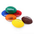 Squeeze Me Football Stress Relief Balls 8.5cm 6pk Assorted Colours - Party Owls