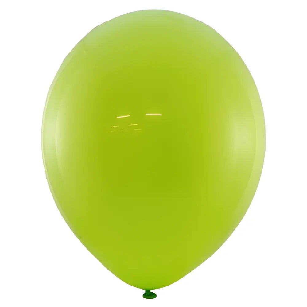 Standard Lime Green Latex Balloons 30cm (12") 25pk - Party Owls