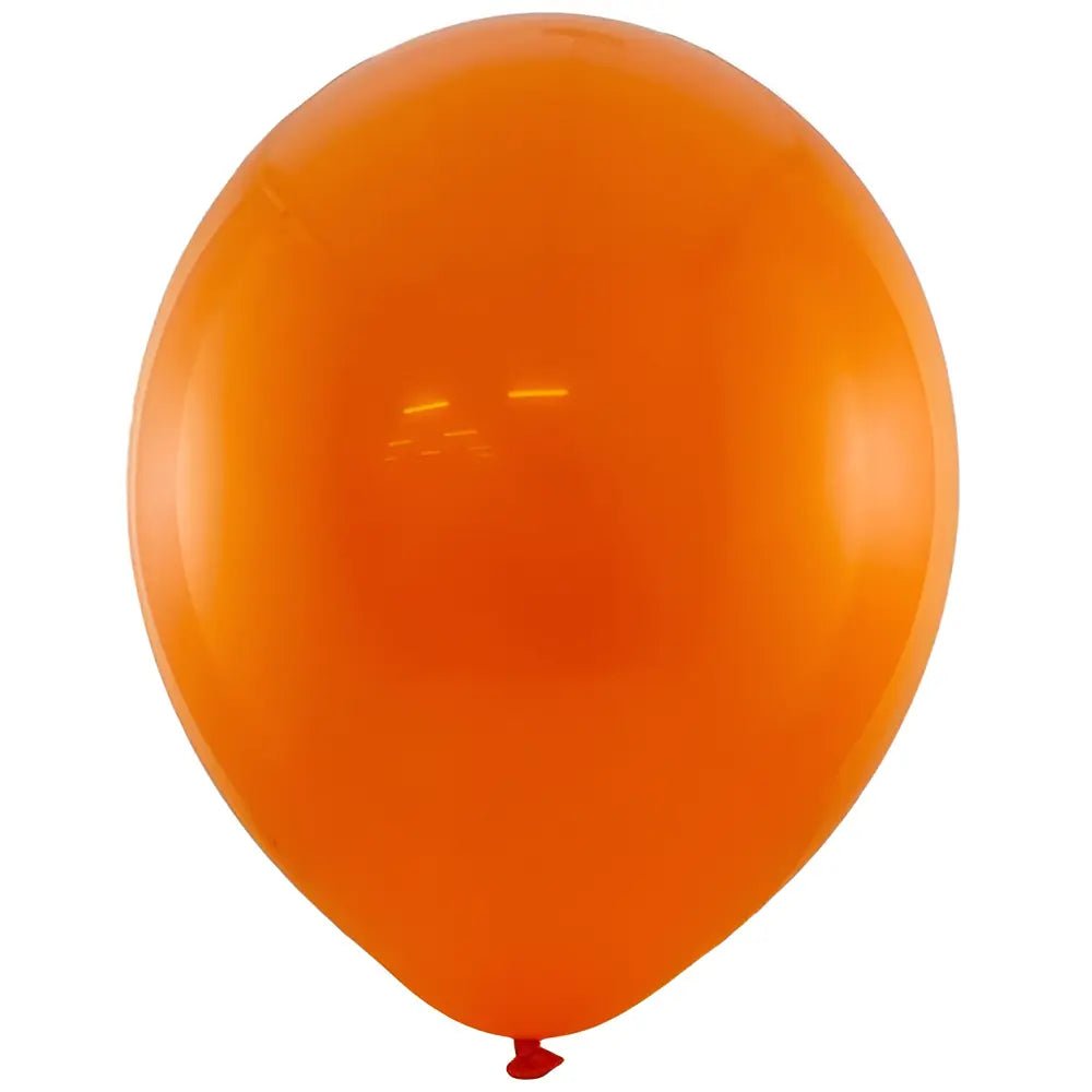 Standard Orange Latex Balloons 30cm (12") 25pk - Party Owls