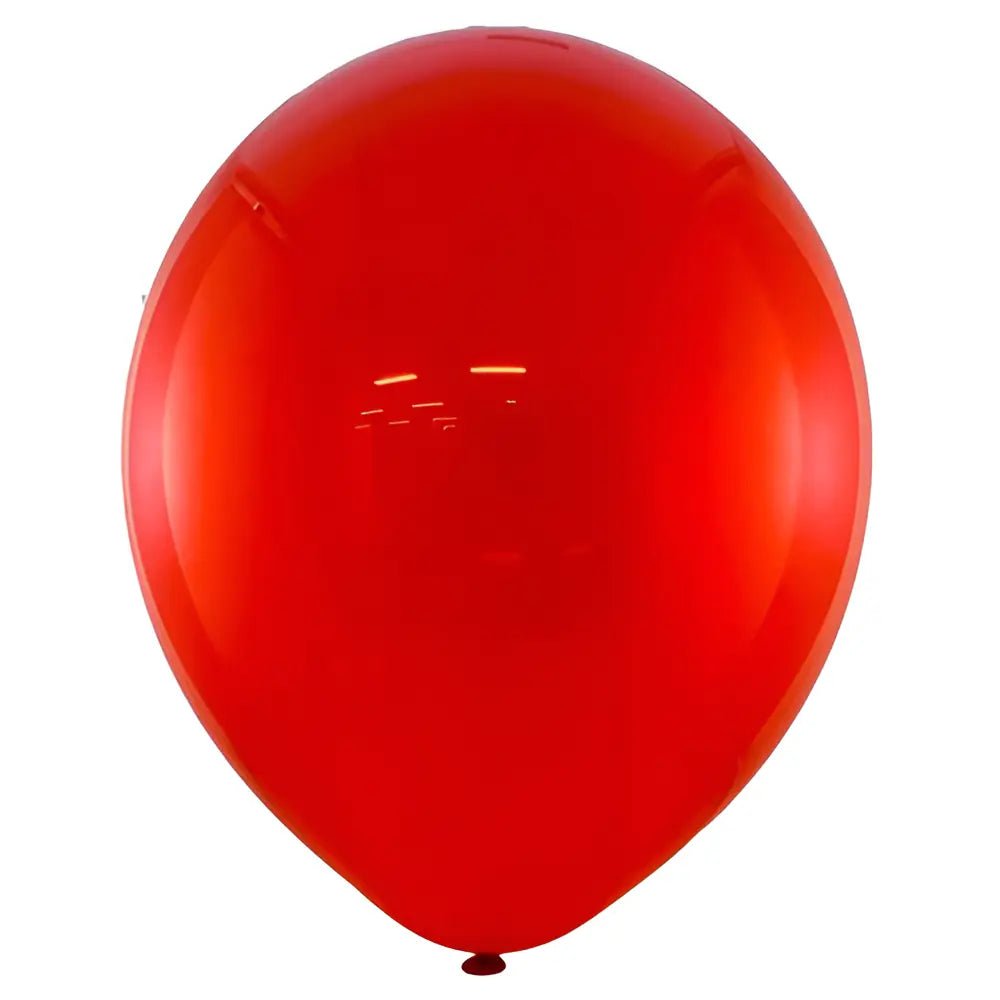 Standard Red Latex Balloons 30cm (12") 25pk - Party Owls