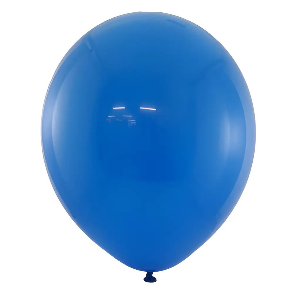 Standard Royal Blue Latex Balloons 30cm (12") 25pk - Party Owls