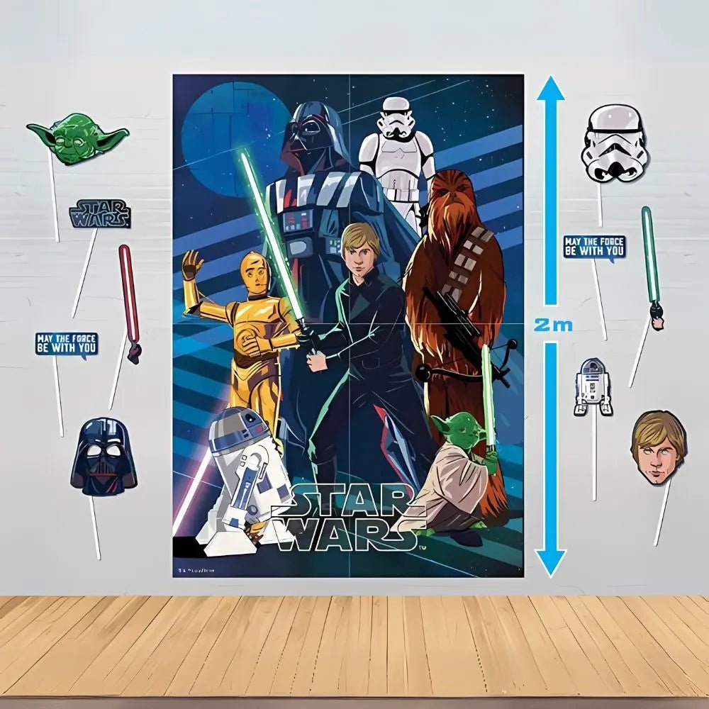 Star Wars Scene Setter With 10 Photo Props - Party Owls