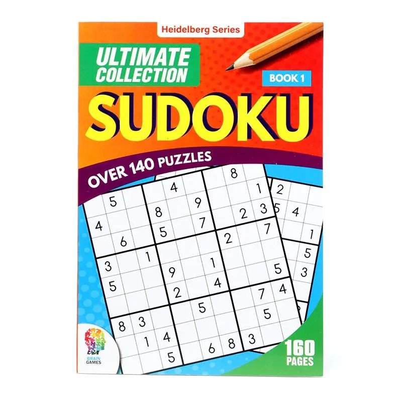 Sudoku Puzzle Books 4pk A5 160 - Page Large Print - Party Owls