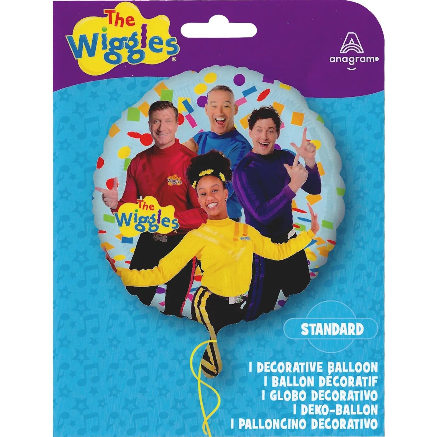 The Wiggles Foil Balloon 43cm (17") Round - Party Owls