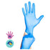 XL Disposable Nitrile Gloves 100pk Blue Powder Free Cleaning & Food Safe - Party Owls