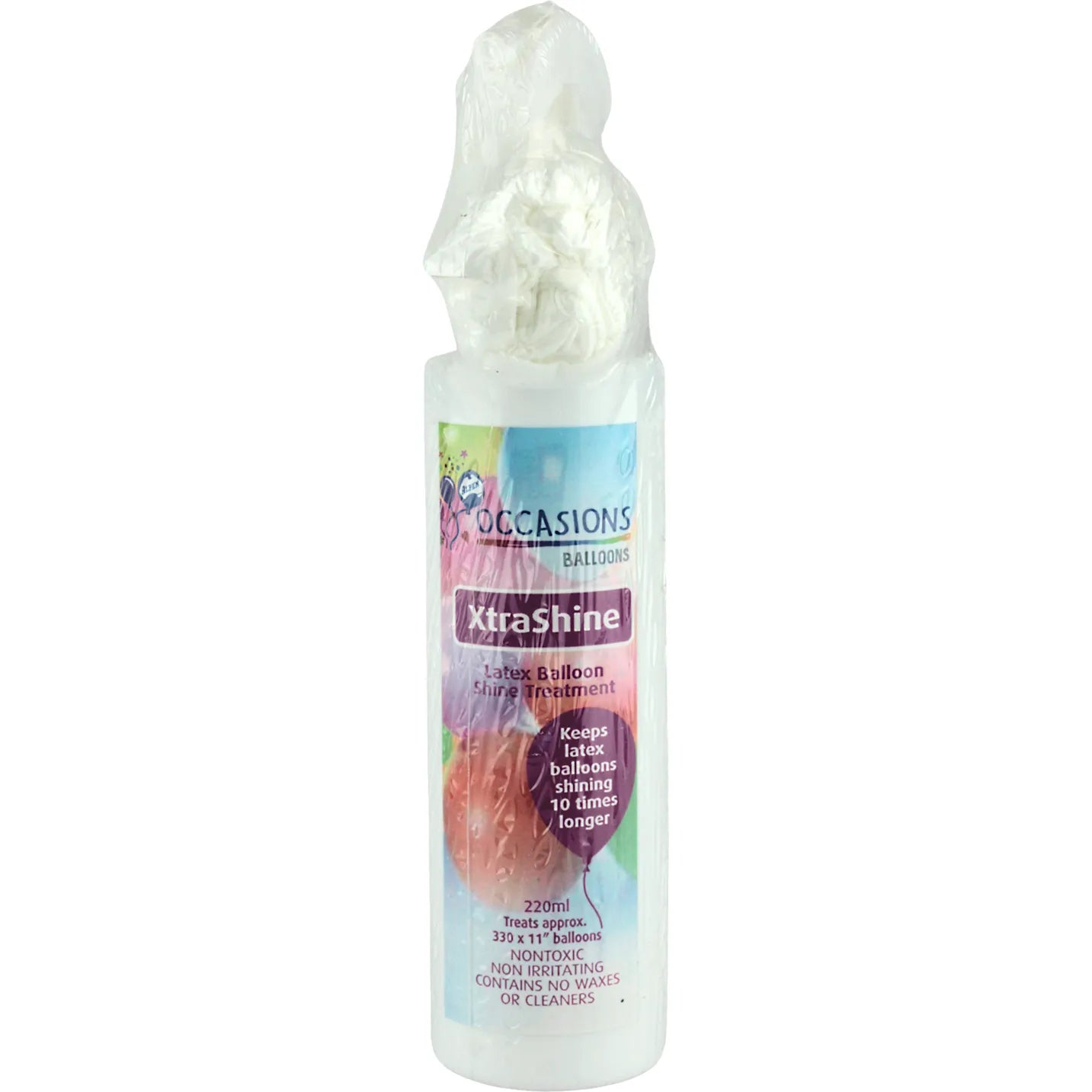 XtraShine Latex Balloon Shine Treatment 220ml (7.3oz) - Party Owls