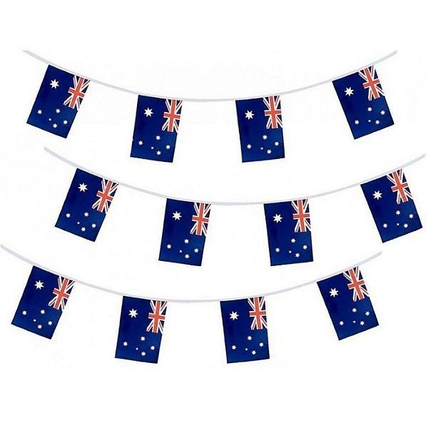 10 Australian Bunting Flags 3.6M Australia Day 13262 - Party Owls