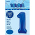 Royal Blue Number 1 Giant Numeral Foil Balloon 86CM (34") 48331 - Party Owls