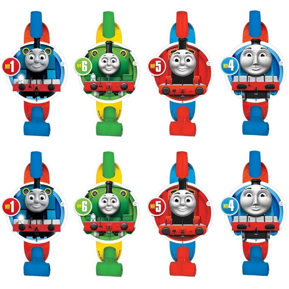 Thomas The Tank Engine Blowouts 8pk Party Favour 331752 - Party Owls