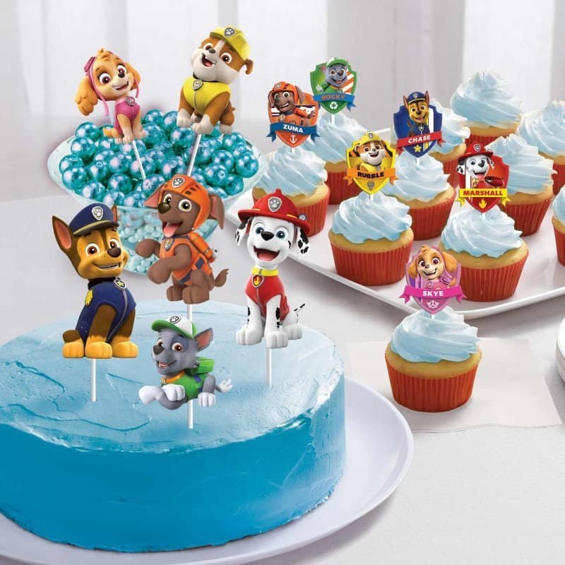 Cake Topper Kit 12pk PAW Patrol Adventures 102441 - Party Owls