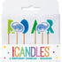 Candles 6PCS Dino Dinosaurs Birthday "ROAR" 75883 - Party Owls