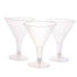 Clear Plastic Cocktail Glasses 200ml 4pk Drinkware - Party Owls