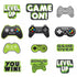 Level Up Video Gaming Controller Party Cutouts 12pk 190811 - Party Owls