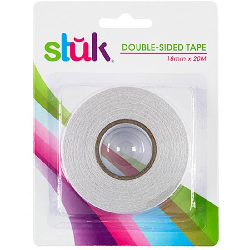 Double Sided Tape 18mm x 20M 1pk Stationery - Party Owls