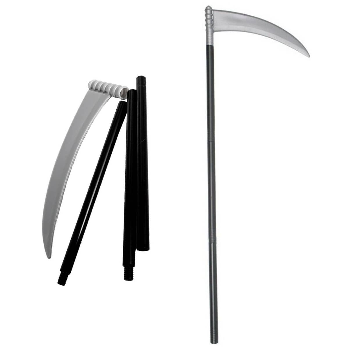 Fake Grim Reaper Scythe 100CM Halloween Decorations - Party Owls