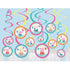 Peppa Pig Hanging Swirl Spiral Decorations 12pk 672626 - Party Owls