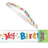 It's My Birthday White Satin Sash 69026 - Party Owls