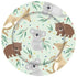 Koala Kangaroo Wombat Paper Plates 23CM (9") 8pk Native Australian Animals - Party Owls