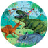 Dinosaurs Large Paper Plates 23CM (9") 8pk - Party Owls