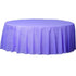 Lavender Round Plastic Table Cover Tablecloth 77018.04 - Party Owls