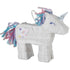 Mini Unicorn White Pinata Party Game Activities  66263 - Party Owls