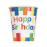 Paper Cups 8pk LEGO Style Building Blocks 58236 - Party Owls