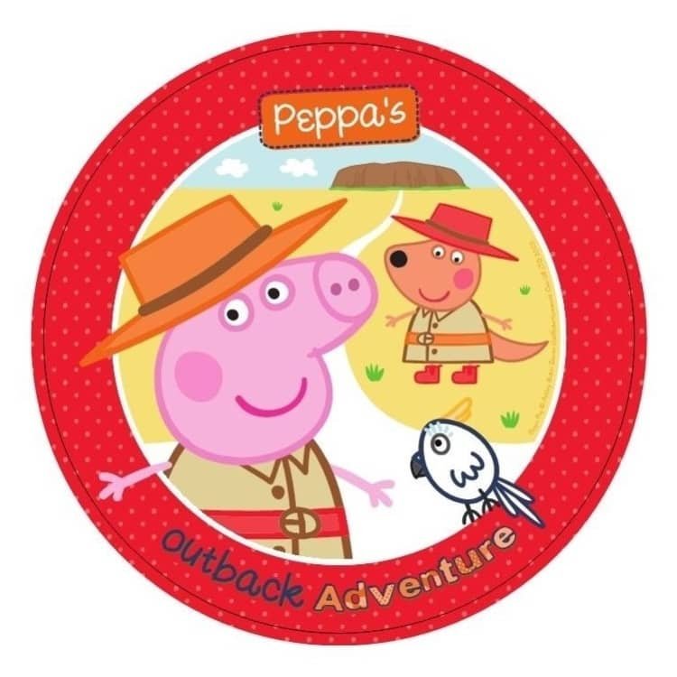 Peppa Pig Australian Adventure Party Pack 40pk 817886 - Party Owls