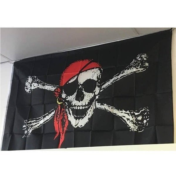 Pirate Flag 150CM x 90CM - Large 19033 - Party Owls